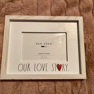 Rae Dunn Our LOVE Story Picture Frame